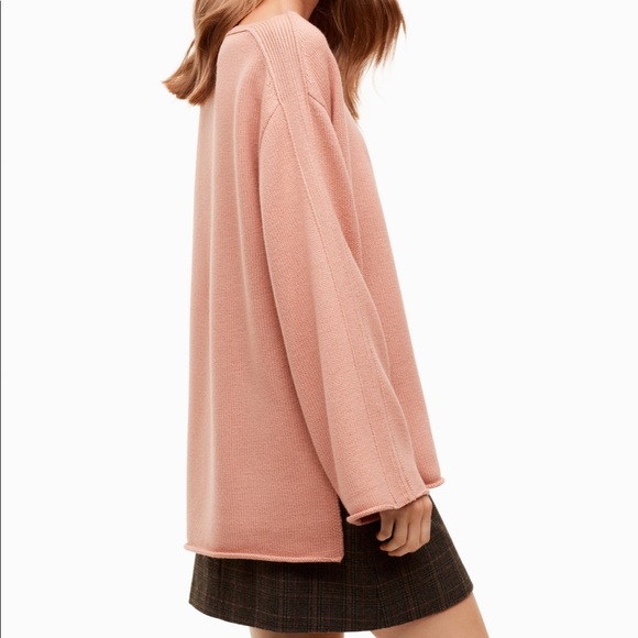 HostPick Wilfred Grey Merino Wool boatneck Sweater - Picture 6 of 10